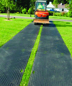 Ground protection mats